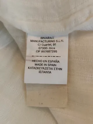 Blusa Med Winds blanca.