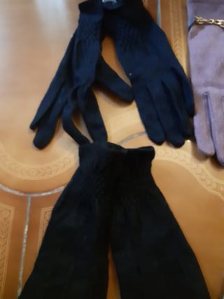 Lote de guantes varios colores