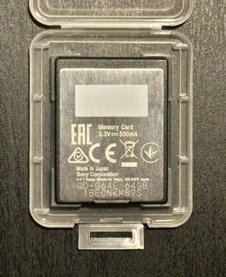 Scheda Sony XQD 64GB