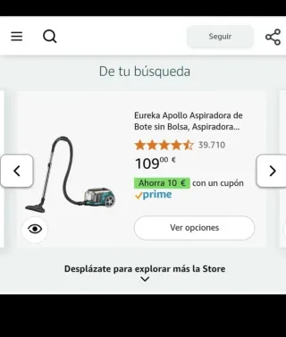 Aspiradora Eureka Apollo