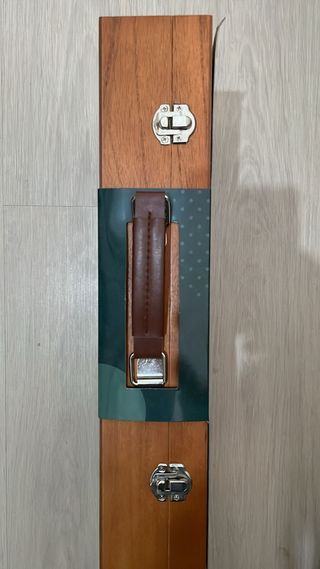 Maletín de madera con caja de pinturas Nuevo