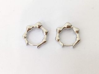 argollas plata 925mm