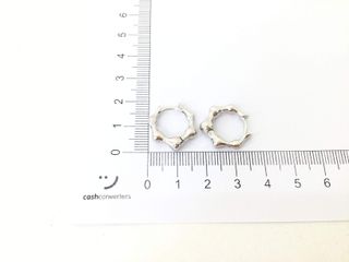 argollas plata 925mm