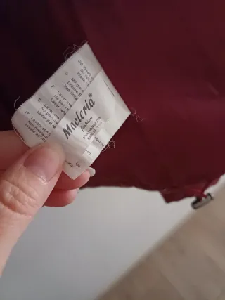 Piumino donna bordeaux