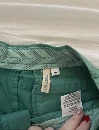 Pantaloncini donna verdi