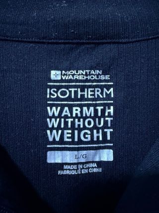 Camiseta Térmica Hombre Mountain Warehouse Talla L