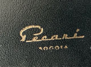 Bolso Cartera Cuero Negro