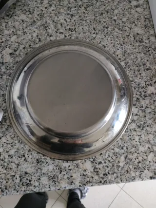 Vassoio circolare Mepra acciaio inox