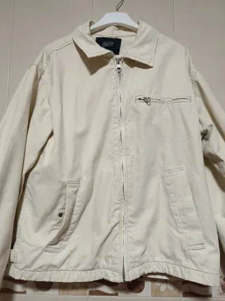 Cazadora Pull&Bear Beige Hombre Talla L