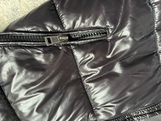 Chaqueta Moncler Negra Brillante