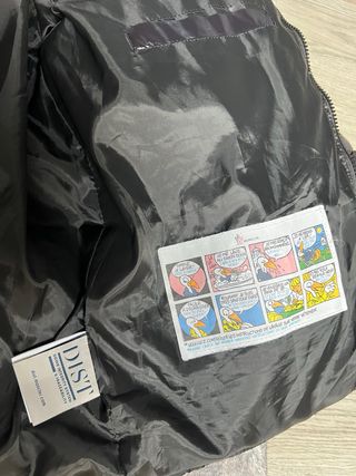 Chaqueta Moncler Negra Brillante