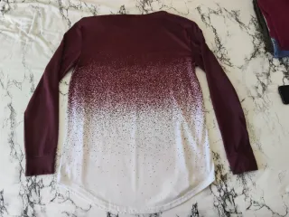 Camiseta SikSilk manga larga degradada