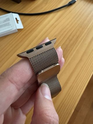 Correa Milanese Apple Watch 40mm Oro
