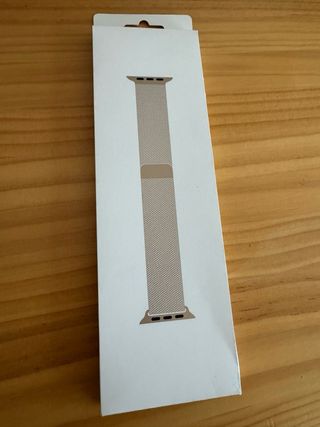 Correa Milanese Apple Watch 40mm Oro