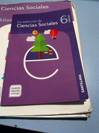 CIENCIAS SOCIALES MADRID 6 PRIMARIA SABER HACER...