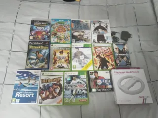 Lote Videojuegos PS2, PS3, Wii, Xbox 360