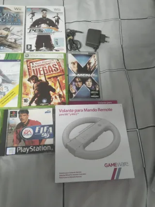 Lote Videojuegos PS2, PS3, Wii, Xbox 360