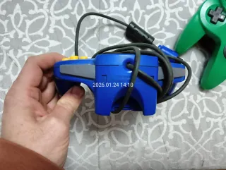 Pack Mandos Nintendo 64. Azul y Verde