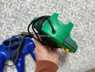 Pack Mandos Nintendo 64. Azul y Verde