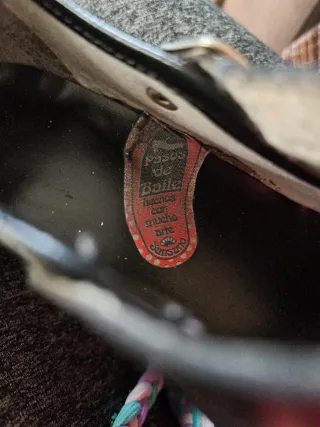 Zapatas flamencas negras