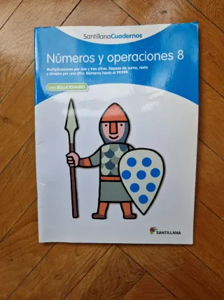 NÚMEROS Y OPERACIONES 8 SANTILLANA CUADERNOS
