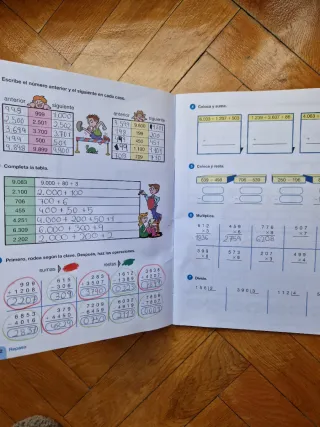 NÚMEROS Y OPERACIONES 8 SANTILLANA CUADERNOS