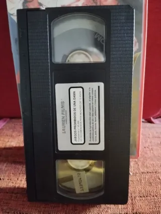 VHS. Videoclub Juegos Prohibidos de una Dama