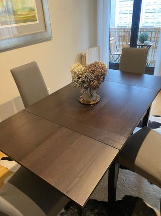 Mesa comedor wengué