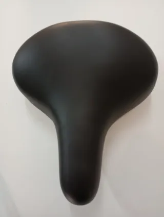 Sillín de bicicleta negro
