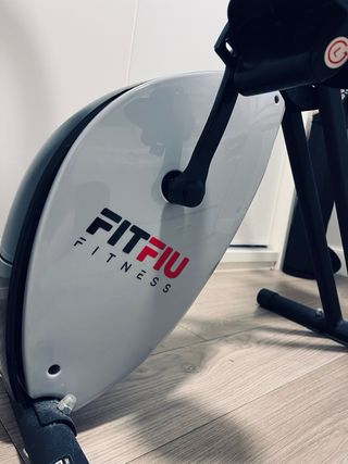 Bici estática Fitfiu plegable con pantalla
