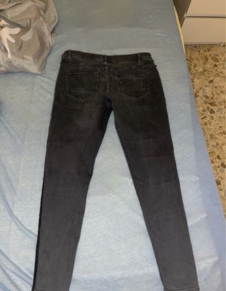 Pantaloni skinny donna grigi
