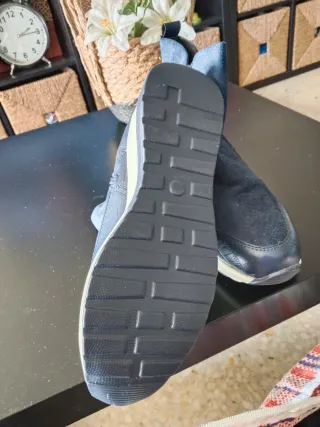Botines azules talla 40 sin estrenar
