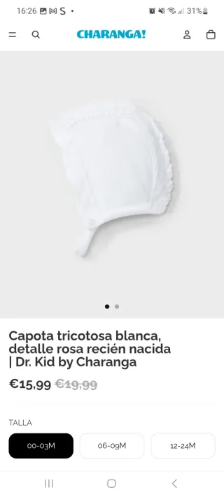 Conjunto niña tricot 18m Charanga NUEVO