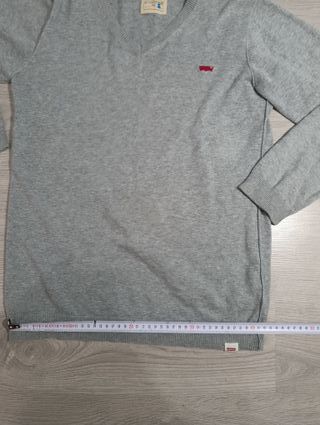 Jersey Levi’s Vintage gris Talla S | Clásico y ca
