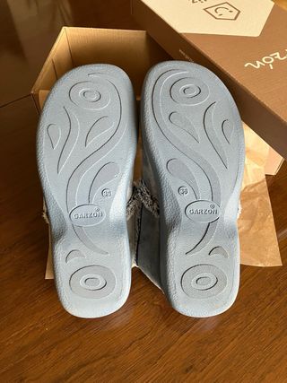 Zapatillas de casa Garzon azul/gris