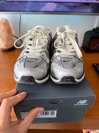 Nike P-6000 Plata Negro