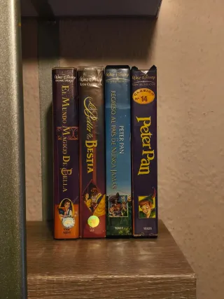 Cintas VHS Disney Clásicos (Español)