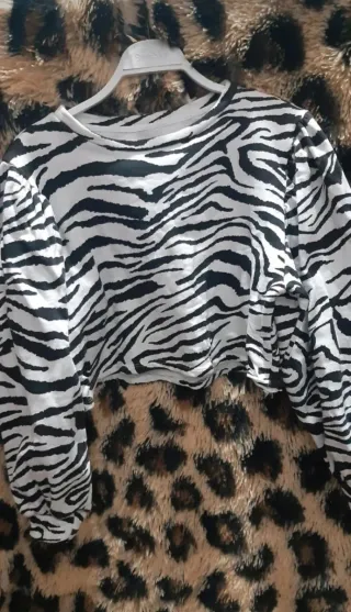 Jersey corto cebra talla S