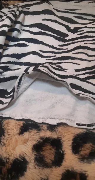 Jersey corto cebra talla S