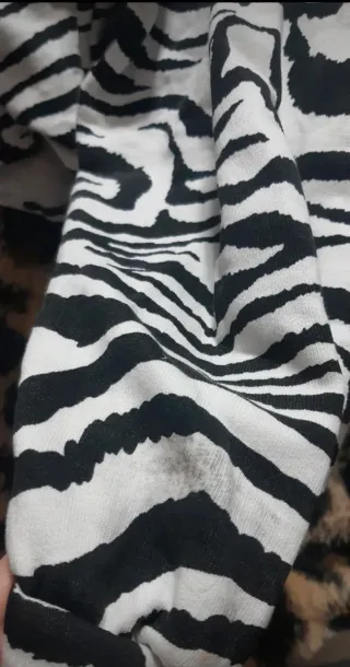 Jersey corto cebra talla S