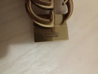 Fibbia Gucci Oro 3,5 cm