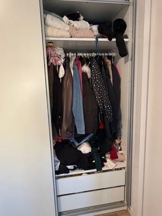 Armario puertas correderas blanco