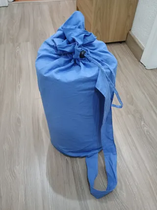 Esterilla y cojín de acupresión azul