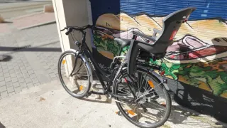 Bicicleta de paseo Ortler Lindau con silla Hamax