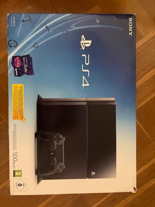 Consola PS4 500GB Negra + Mando