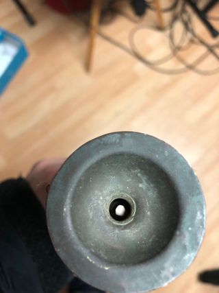 Coppia di trombe tibetane in bronzo