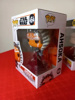 Funko Pop Star Wars: Rey, Ahsoka, Luke Skywalker