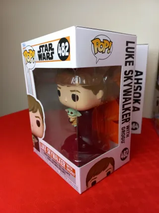 Funko Pop Star Wars: Rey, Ahsoka, Luke Skywalker