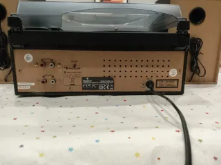 Auna Sistema de Sonido con Tocadiscos