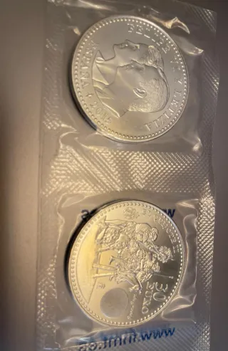 Moneda plata 30€ 2015 EL QUIJOTE II